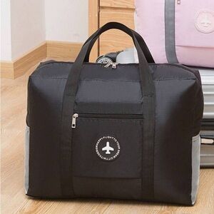 2/$25 SALE NEW Black Aircraft Duffel/Carry-On Bag – Large Capacity, Travel-Ready